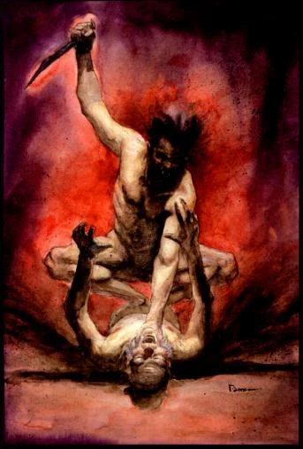 Cainite Heresy – Caine murdering Abel